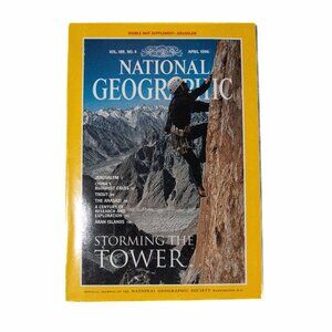 National Geographic April 1996 Vol. 189 No. 4 Magazine